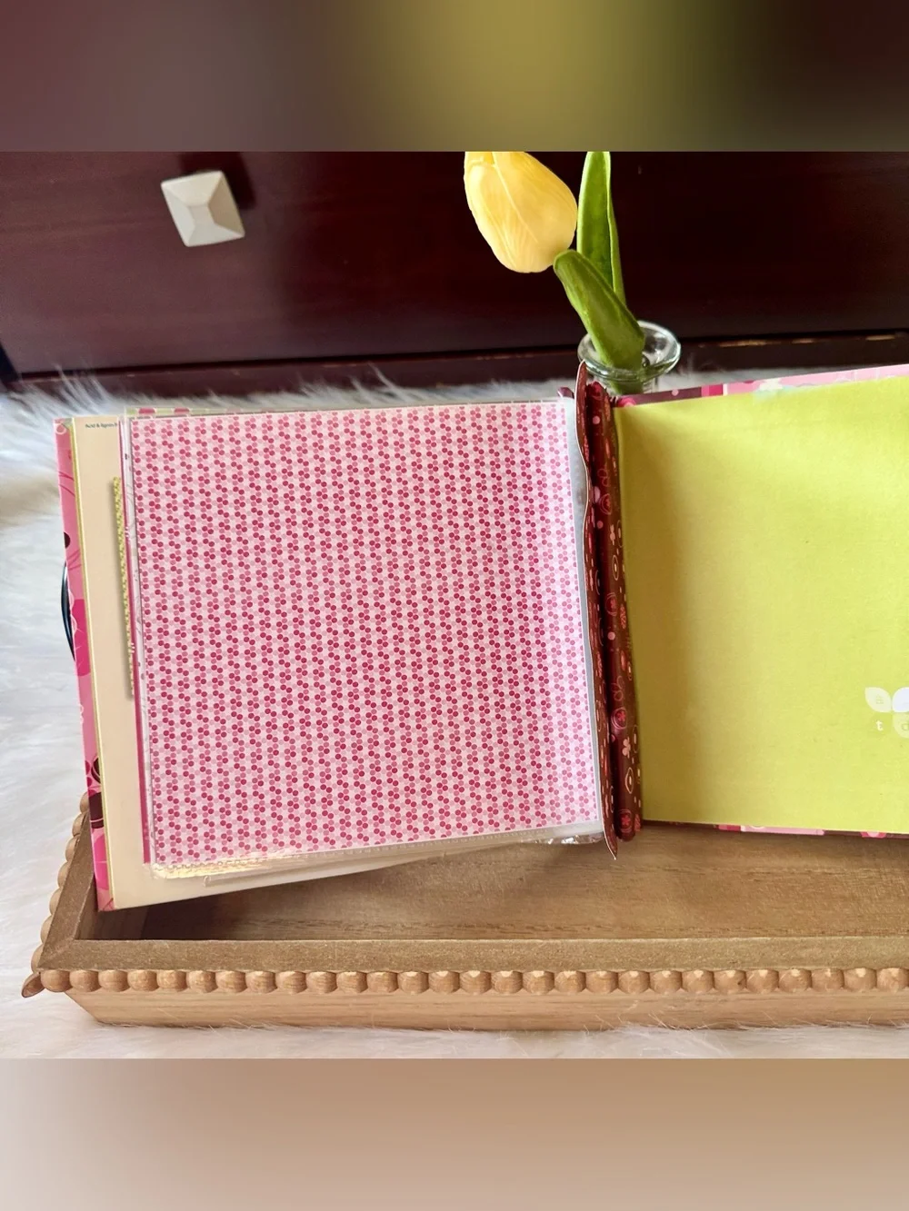 Momenta ATD 6x6 Scrapbook Album Kit Bundle Floral Butterfly Paper‎ Craft Set